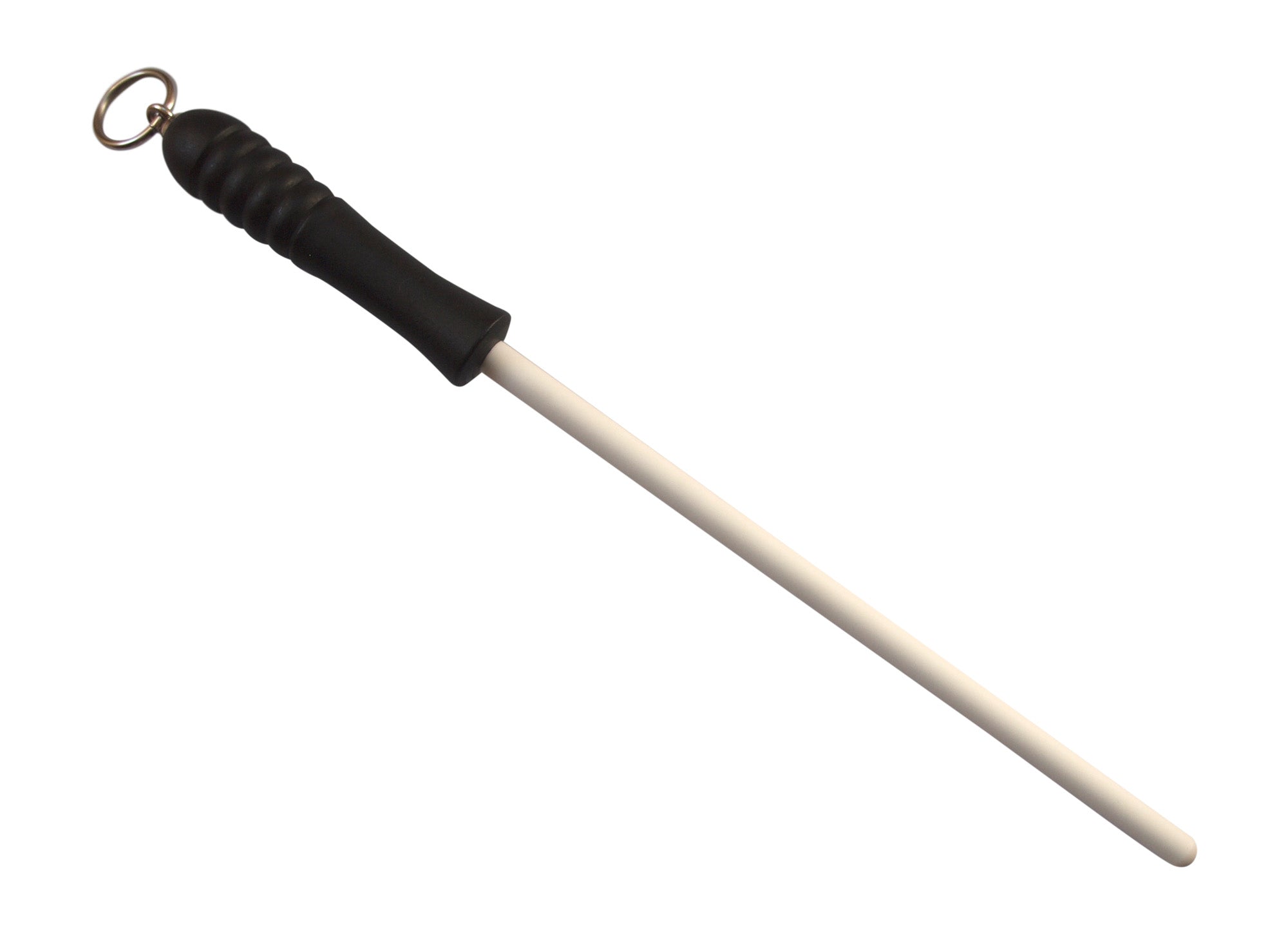 10 Fine Honing Rod with Black Handle
