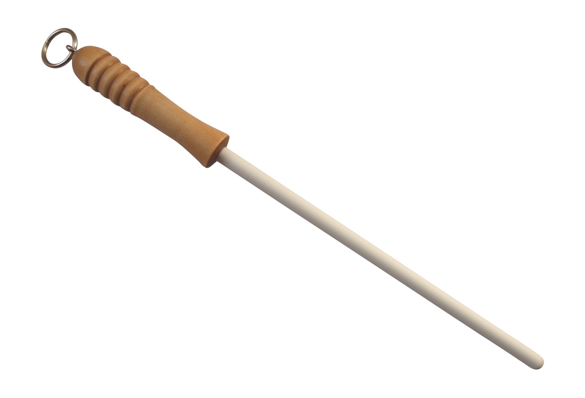 12" Fine Honing Rod with Natural Handle